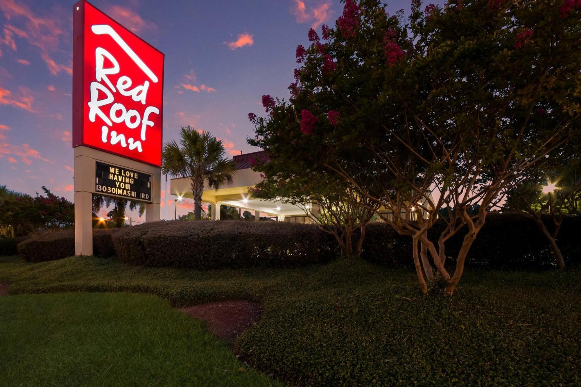 Red Roof Inn Augusta - Washington Road Buitenkant foto